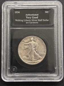 1934 Walking Liberty Half Dollar