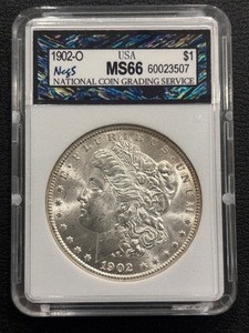 1902-O Morgan Dollar NCGS MS66
