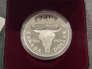1982 Canada Silver Dollar Regina