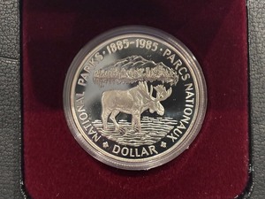 1985 Canada Silver Dollar National Parks