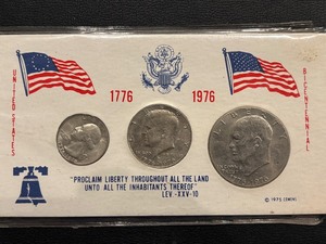 1976 Quarter, Half, and Dollar