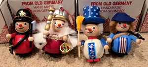lot 122 image: Four Steinbach Germany Ornaments With Boxes