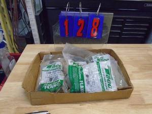 Taco flanges 1 14�. As shown.