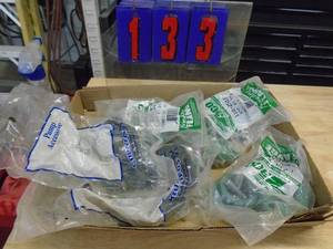 Taco flanges. Assorted sizes. As shown.