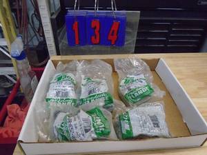 Taco flanges. Assorted sizes. As shown.