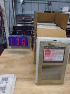 Designer vents. As shown.