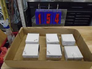 Qty of 6 HSMANCT4W switches. As shown.
