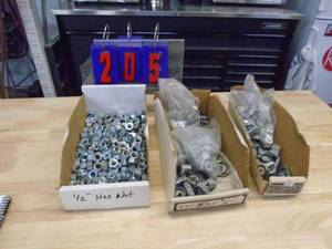 box of 12� & t-nuts. As shown.