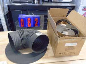 DRH 2937 damper & 6� elbow. As shown.