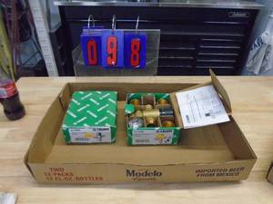 Qty of 2 521609A 1� mixing valves. As shown.