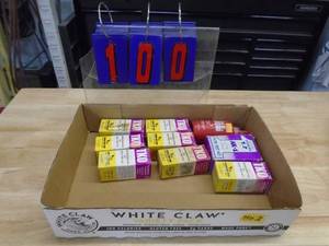 Refrigerant oil acid test kits. As shown.