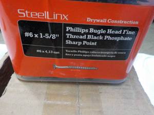 Steel Link Packaged Fasteners #6 x ...