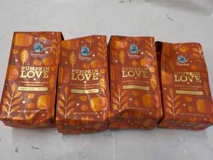 4 ct 11 oz bags Caribou Pumpkin Lov...