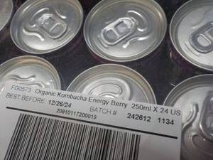 24 pack Organic Kombucha Remedy Ber...