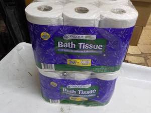 24 ct Jumbo Rolls Pasque 2 Ply Bath...