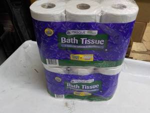 24 ct Jumbo Rolls Pasque 2 Ply Bath...