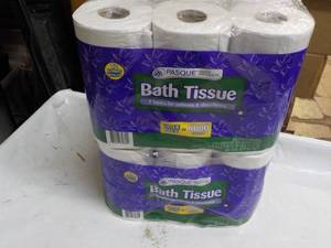 24 ct Jumbo Rolls Pasque 2 Ply Bath...