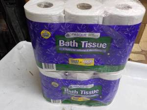 24 ct Jumbo Rolls Pasque 2 Ply Bath...