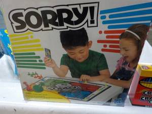 Sorry and Crayons...