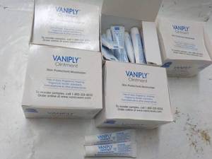 Vaniply Ointment Sample Size Tubes...