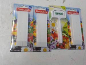 100 Plant Labels...