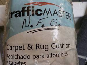 6 ft x 8 ft Traffic Master Carpet a...