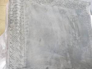 23 x 34 Grey Memory Foam Bath Rug...