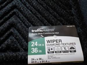 Traffic Master 24 x 36 Black Heavy...