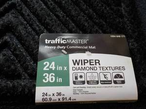 Traffic Master 24 x 36 Black Heavy...