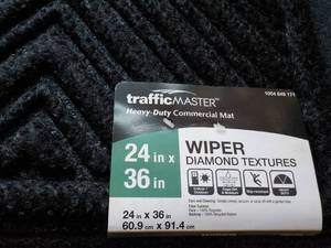 Traffic Master 24 x 36 Black Heavy...