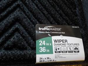 Traffic Master 24 x 36 Black Heavy...