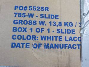 White Slide...