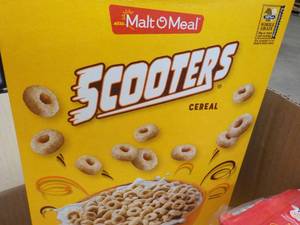 11 boxes Scooters Cereal and more...