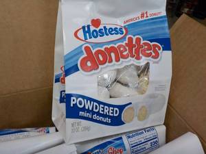 9 bags Hostess Donettes past best...