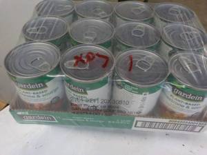 12 cans Gardein Minestrone and Saus...