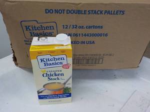 12 ct 32 oz ctns Unsalted Chicken S...