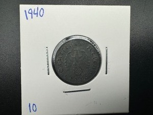 1940 Germany 10 Reichspfennig