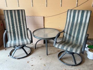 Three Piece Patio Set