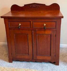 Antique Wooden Commode  Antique Jelly Cupboard
