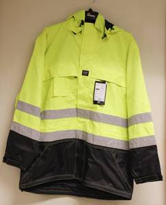 HH Work Wear Jacket # 71374, Cold Weather, Water Proof High Visibility Work Jacket, Size XXL