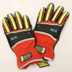 Ringers R279, Thermal Insulated Waterproof Industrial Impact Protection Gloves Size 11 Red & Black, One Pair