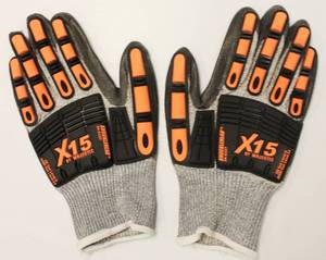Majestic # 34-5337 Knucklehead Impact & Cut Protection Dyneema Gloves Size Large Lot Of 3 Pairs