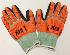 Majestic # 34-5337 Knucklehead Impact & Cut Protection Dyneema Gloves Size Small Lot Of 3 Pairs