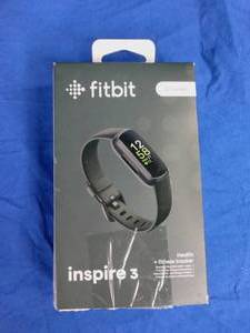 lot 205 image: Fitbit Inspire 3 Fitness Tracker - Midnight Zen