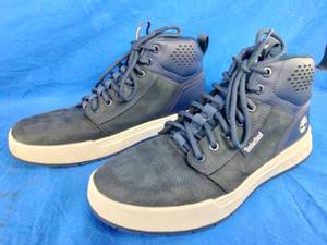 lot 178 image: Timberland Mens Maple Grove Mid Sport Hiking Shoe, Size 8 Navy