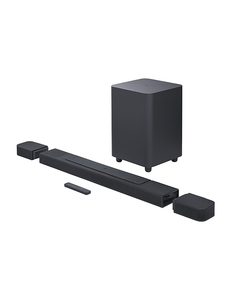 lot 223 image: New JBL 7.1 34 Bluetooth Soundbar with Wireless Subwoofer and Detachable Rear Speakers