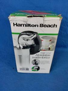 lot 167 image: Hamilton Beach Walk N Cut Can Opener