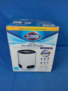 lot 166 image: New Clorox Tabletop True HEPA Air Purifier