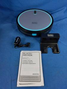 lot 162 image: BlackDecker ROBOSERIES Robot Vacuum with Mapping Technology