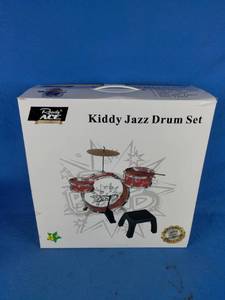 lot 238 image: Ready Ace Kiddy Jazz Drum Set with Stool